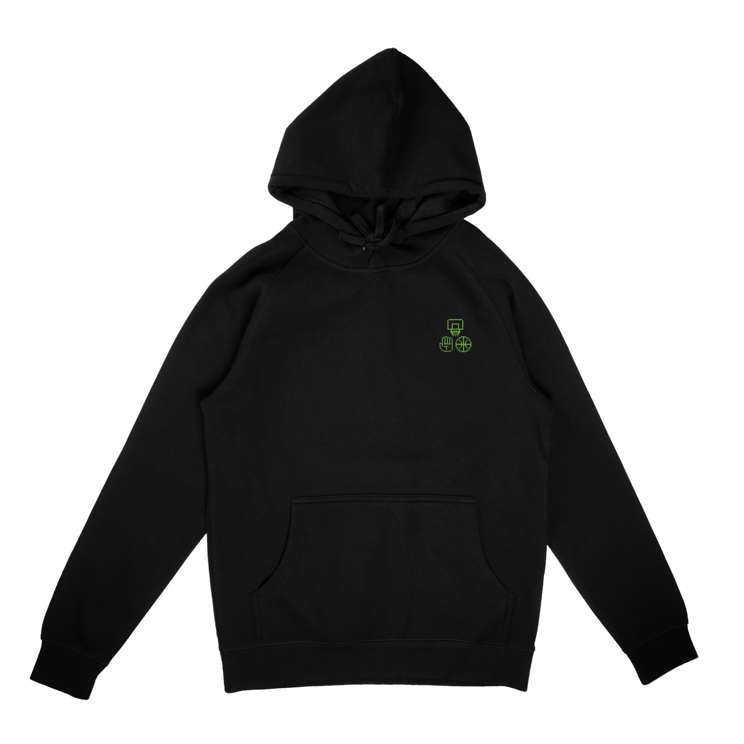 Green Light Prjkt Hoodie - Black – Huper Brand